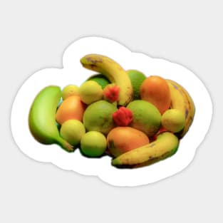 i love fruits Sticker